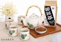 Bamboo Handle Traditional Tea Set 5