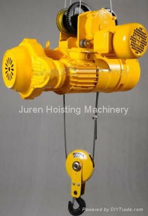 MD (double speed) electric wire rope hoist 4