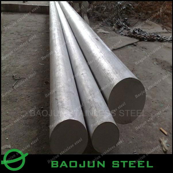 317L hot rolled stainless steel black round bar