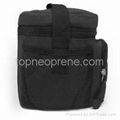 neoprene 6 pack beer bottle cooler tote bag  5