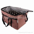 neoprene 6 pack beer bottle cooler tote bag  4