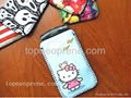 custom waterproof neoprene mobile phone case pouch holder 5