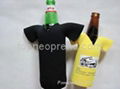 T-shirt neoprene bottle cooler holder promo gift 2