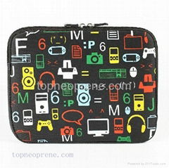 custom neoprene laptop tablet sleeve for