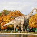 Outdoor Playground Model Life Size Fiberglass Dinosaur 