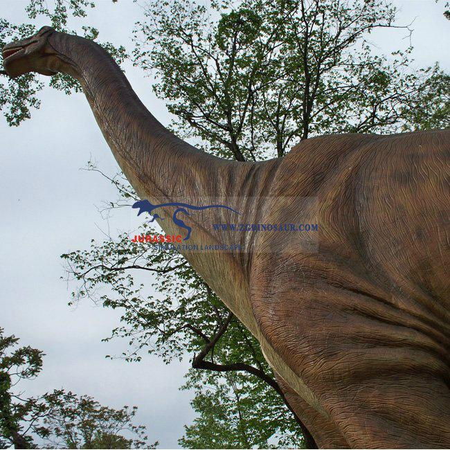 Outdoor Playground Model Life Size Fiberglass Dinosaur  3