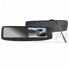 3-Way Videos 4.3" Rear View Clip-on Mirror Monitor (TM-4338A)