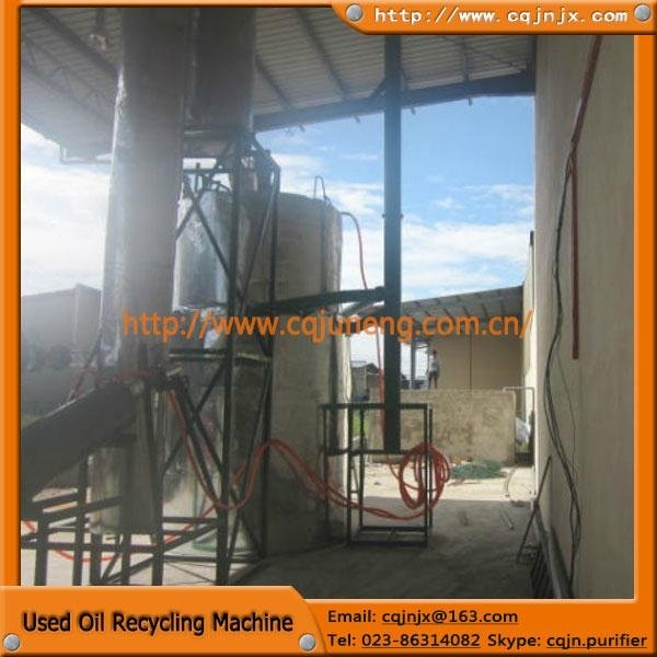 JNC-20 waste engine oil recycling machine 3