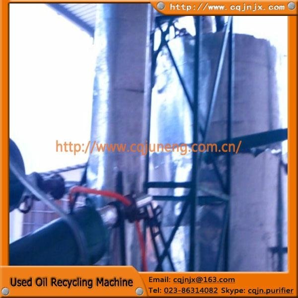 JNC-20 waste engine oil recycling machine 4