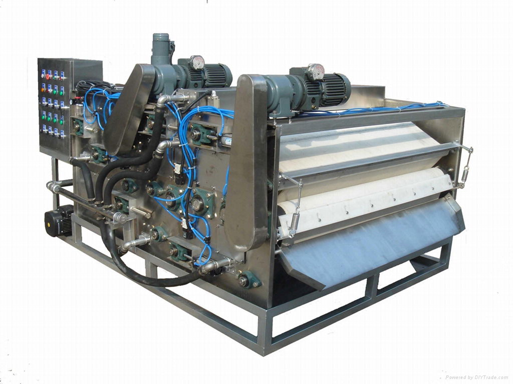  Filter press Zhengpu DIBO Belt Cast iron  series filter machine 5