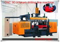 China CNC 3D beam drilling line machine