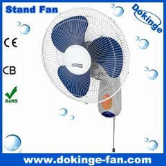 16 inch electric wall fan with remote control