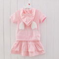 Pink Angel Hoodie Dress Set 2