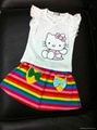 Hello Kitty Striped Dress Set