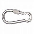 snap hook ,acc Din 5299C, zinc plated 2