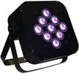 9pcs *15W HIGH BRIGHTNESS 5 IN 1 LED (BATTERY POWER & WIRELESS DMX PAR)