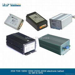 35W 70W 100W 150W 250W 400W MH metal halide dimmable electronic ballast