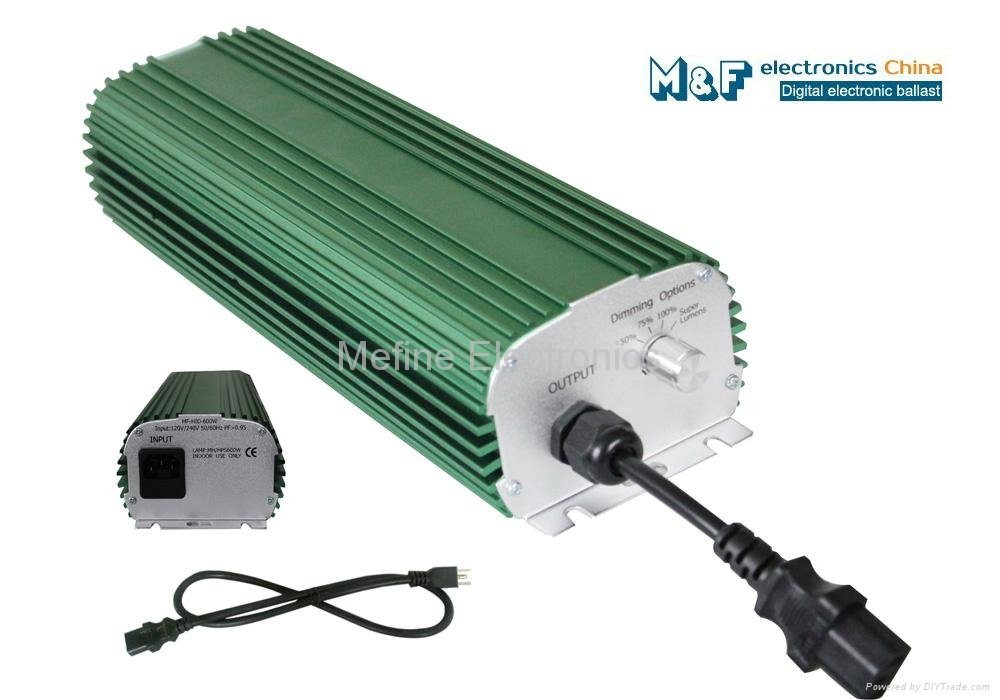 UL CE 400W 600W 1000W dimmable digital electronic ballast for EL 400V HPS 3