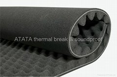 closed cell NBR sponge insulation for cooling duct work lines 
