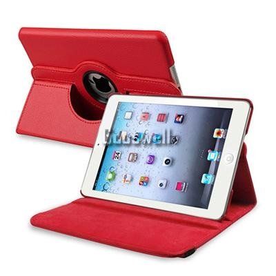Rotatable 360 Degree Stand Leather Case For Apple Ipad Mini  2