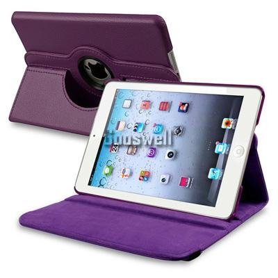 Rotatable 360 Degree Stand Leather Case For Apple Ipad Mini  3