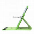 For ipad leather case with 360 degree rotating 4