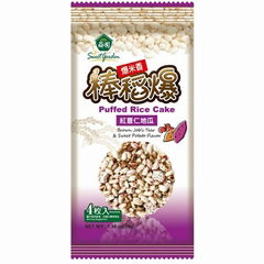 Puffed Rice Cake- Brown Job's Tear & Sweet Potato Flavor