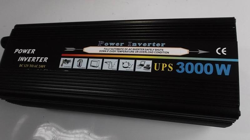 3000W UPS Power Inverter With 15A Charger 12V DC TO 220V AC