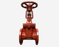 cast iron gate valve resilient seat