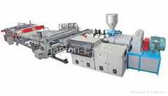 PVC free foamed board/plates production line