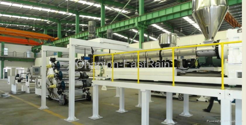 PP，PS single and multi-layer sheet line 