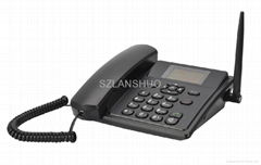 QUAD BAND 850/900/1800/1900MHZ SIM CARD FIXED WIRELESS GSM DESKTOP PHONE FWP