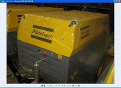 ATLAS COPCO portable diesel air compressor
