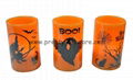 Halloween Decal Flameless Wax LED Candle 1