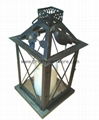 Everlasting Glow Metal LED Candle Lantern