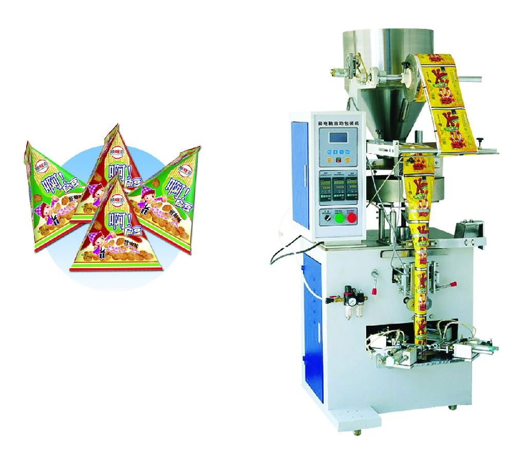 Triangle automatic packaging machine