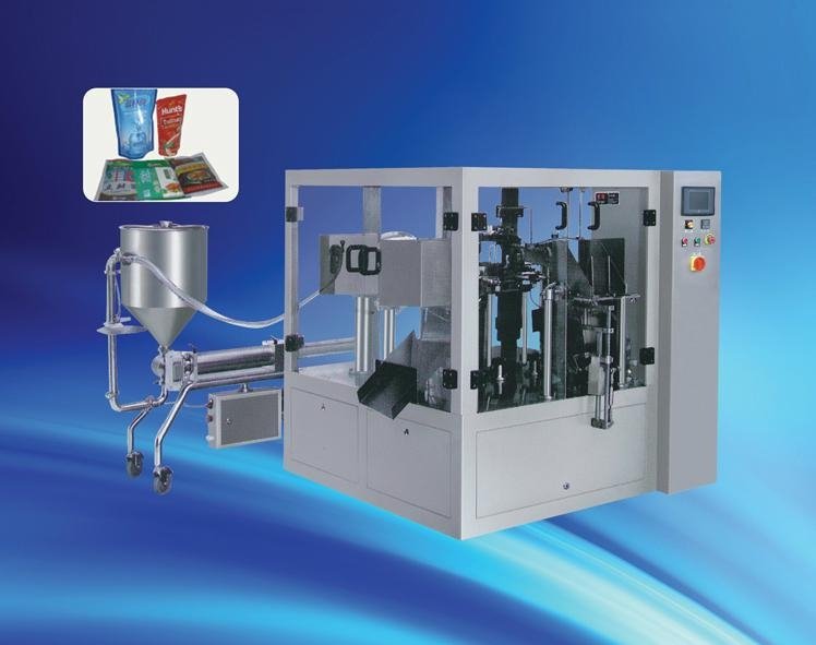 Liquid & Paste Measuring And Packaging Production Line
