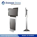 3G Digital Signage Dual Screen LCD Media Player 4