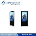 SC-5516 Floor-Standing LCD Digital