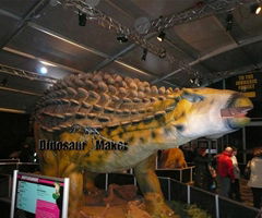 Animatronic Dinosaur of Ankylosaurus