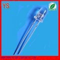 Two pins 3mm white led lamp (100%