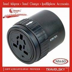 2012 TOP SALE Travel Plug For Europe Market (NT680)