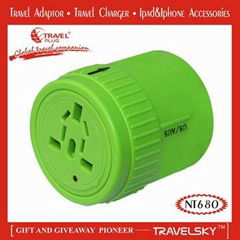 2013 NEWEST Promotional Products Gifts Universal Travel Adapter NT-680