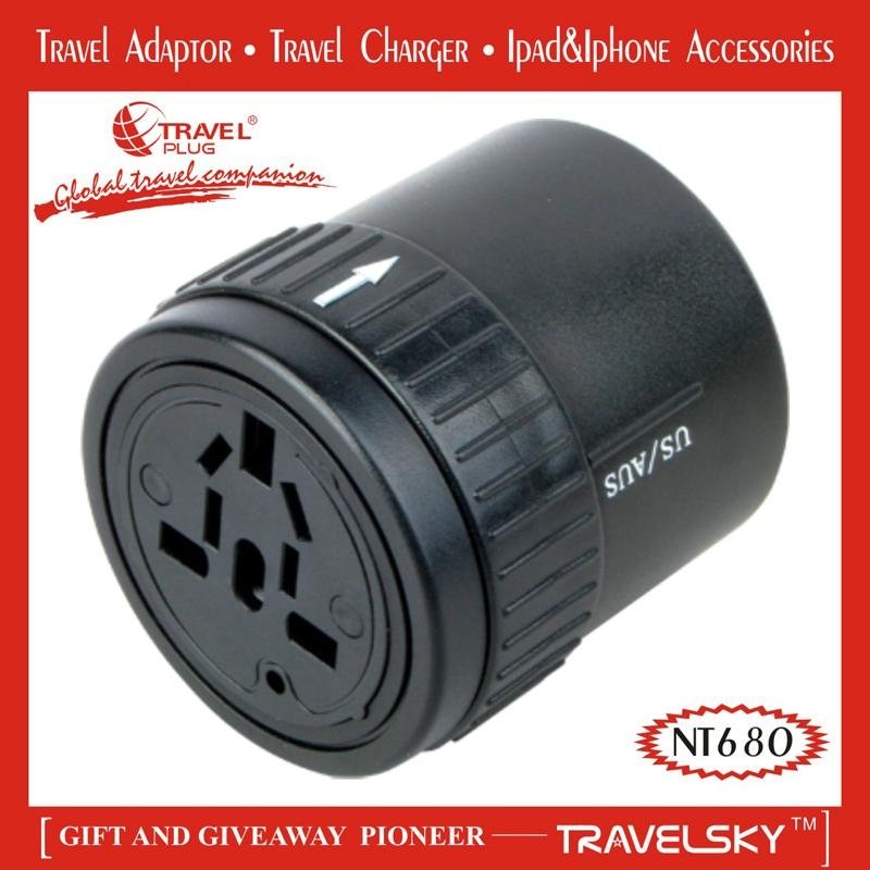 2013 NEWEST Promotional Products Gifts Universal Travel Adapter NT-680  3