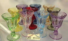 ice cream glass,glassware