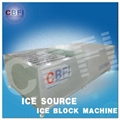 Large ice block machine with high