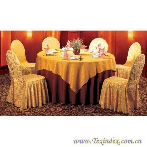 jacquard table cloth for wedding and party  3