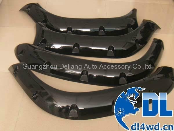 ABS wheel arch flares for hilux