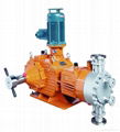 Mass Flow Chem Hydraulic Pump With SS Flange Connection 