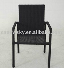 Garden furniture wicker rattan chair